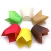 Bakehope Standard Tulip Baking Cups, Unbleached Greaseproof Muffin Cupcake Liners,