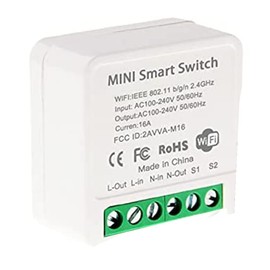 Mini Smart WiFi Relay Switch, DIY Light Switch Module Smart Life/Tuya Application, Wireless Remote Control