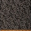 Soft Lace Spiderwebs Spiders Black Lace Fabric by The Yard