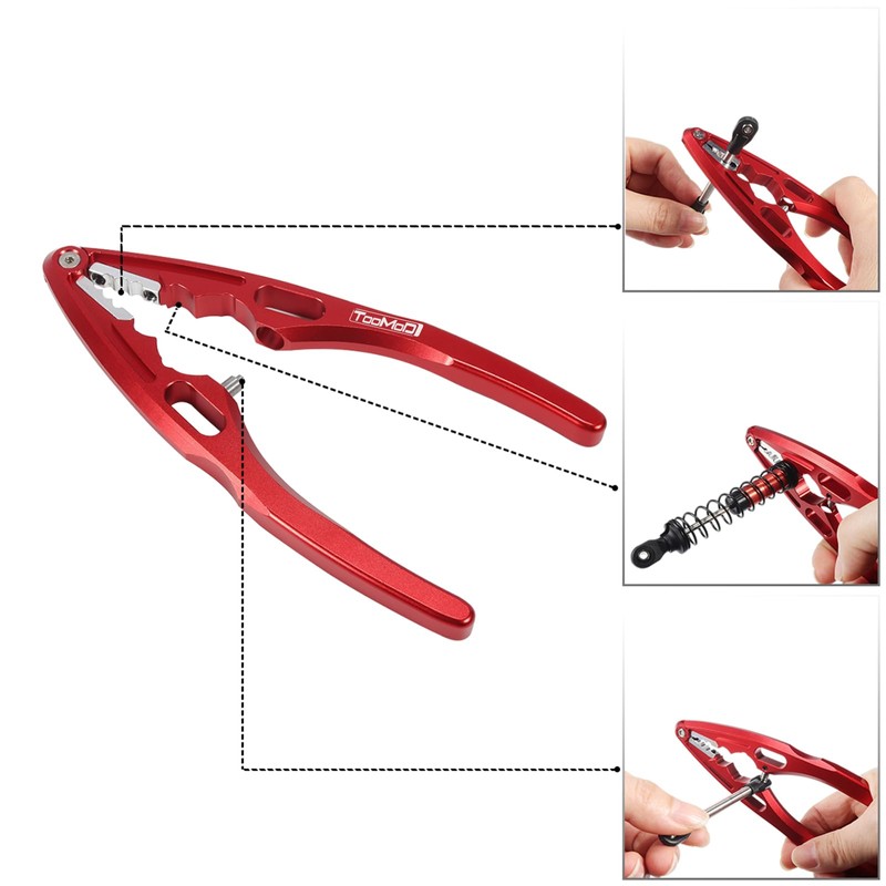 TOOMOD RC Tool kit with Shock Pliers Multi-function & Hex