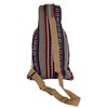 Marubhumi Hemp Small Backpack Cross Body Shoulder Himalayan Bag Adjustable
