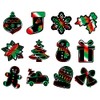 Iconikal Scratch Art Bulk Pack, Christmas, 48 Ornaments with 24