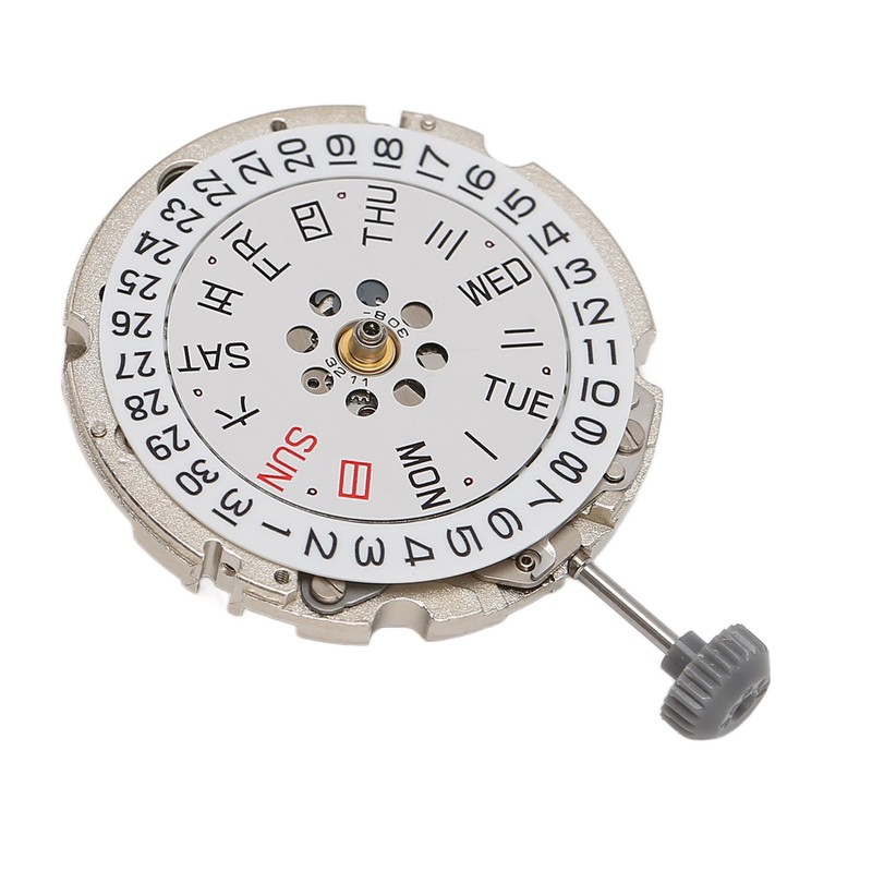 Automatic Watch Movement Professional Alloy Dual Calendar Quartz Watch Movement
