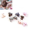 100pcs Small Hair Clips Bow Tie Flower Fruit Shaped Cute