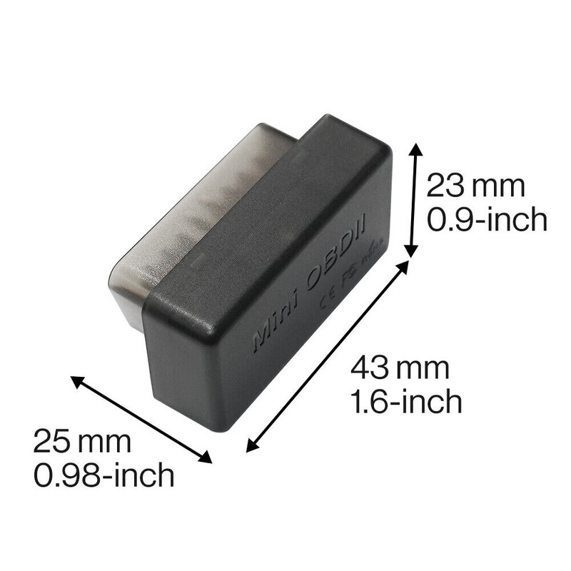 ATOTO Bluetooth OBDII/OBD2 Car Diagnostic Scanner/Scan Tool Compatible with Torque