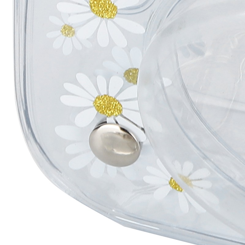 Transparent Camera Bag Daisy Pattern Single Shoulder Mini Photography Tool