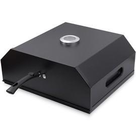 Ayiusedeza Pizza oven, outdoor oven with convenient handle, gas and charcoal burning, suitable for camping and gatherings (pizza oven)