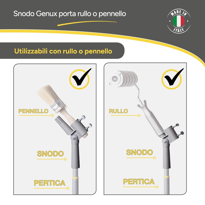 BOLDRINI GENUX Professional Quality Nylon Brush Holder for Brushes and