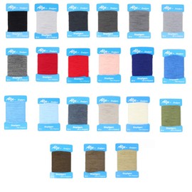 BIG-SAM - Darning Yarn | 20 Metre Changing Card | Can Also Be Used as a Beilage Yarn | Many Colours Available Individually or as a Colour Set (Set of 22 Colours)