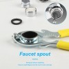 QBXMY7 6-Piece Faucet Aerator Removal Wrench Kit - 2 Sink