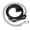 LeMieux Leather Trot Up Chain for Horses in Black -