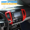 LLKUANG Car ABS Central Control Dashboard Air Outlet Frame Cover