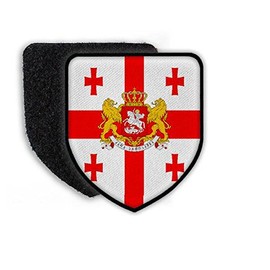 Copytec 21937 Georgia Lion Crown Country Honour Place of Birthplace Patch Coat of Arms Flag Coat of Arms