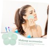 WOONEKY Portable Makeup Accessories Pcs Reusable Bamboo Makeup Remover Pads