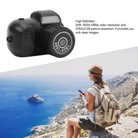 Micro Mini DV DVR Camera Camcorder, 1080P Keychain Digital Camera with 0.96" Screen, Compact Video Cam for Hiking Sports