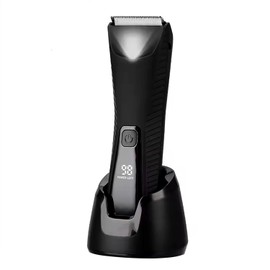 TEGH - Cortadora de pelo corporal para hombres y mujeres, resistente al agua recargable con cuchillas que no dañan la piel, afeitadora de cuerpo de precisión para pecho, espalda, ingle y axilas