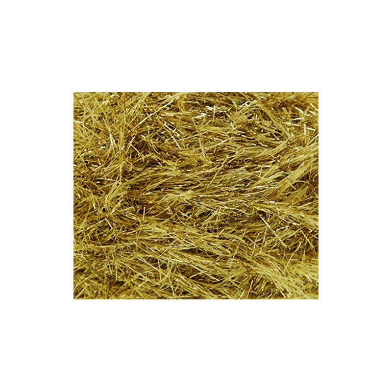 King Cole Tinsel Chunky Knitting Wool/Yarn Gold 208 - per