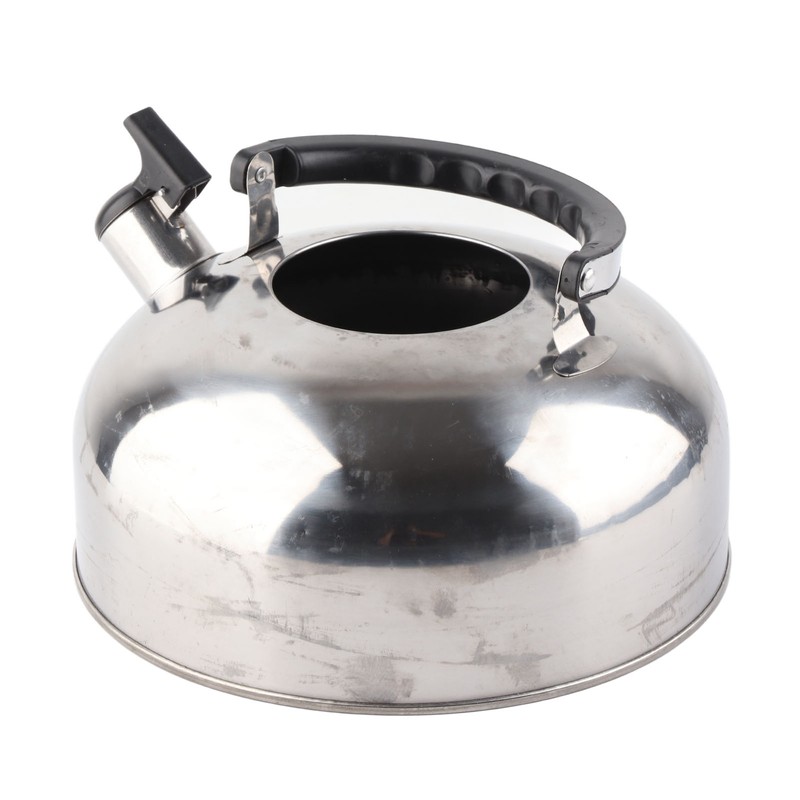 3L Stainless Steel Whistling Tea Kettle Fast Heating One Touch