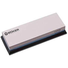 Böker Whetstone 600/1500 Sharpener, Blue/Pink, 18 x 6 x 3 cm