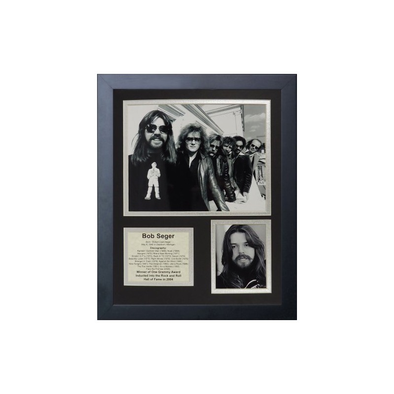 Legends Never Die Bob Seger Framed Photo Collage, 11 by