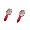 2 Pcs. Stainless Steel Mini Grater Cheese Garlic Nutmeg Chocolate