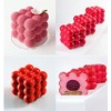 Moldes de Silicona de 6 Cavidades para Hacer Velas y