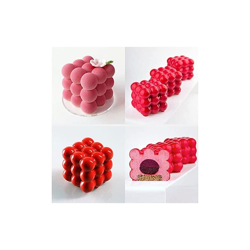 Moldes de Silicona de 6 Cavidades para Hacer Velas y