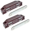 Hettich Magnetic Catches with Counter Plate Brown Plastic Strong Heavy