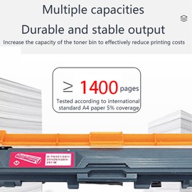 JOJOBE TN-251M Compatible Toner Cartridge with Brother MFC-9335CDW 9340CDW 9140CDN 9330CDW HL-3150CDN 3170CDW DCP-9015CDW , 1400 Pages per Cartridge Magenta