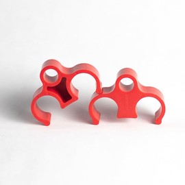 Rack-A-Tiers SLAMMERSinc. Rigid/PVC Conduit Spacer with Support Hole - 50 Pack (3/4) (35075.RSWS)