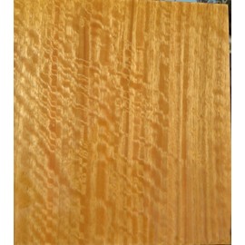 Australian Figured Eucalyptus Wood Veneer 7" x 39" rw no Backing 1/42" Thickness