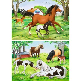 Ravensburger World of Horses – 2 x 24 Pieces 08882