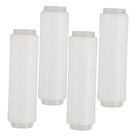 BESPORTBLE 4 Rolls High Stretch Elastic Fishing Line Transparent Nylon Thread for Versatile Fishing Gear Durable and Reliable Soft Lure Accessories and Crafts