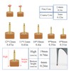 10 Pairs High Heel Shoes Replacement Tips Shoe Repair Stiletto