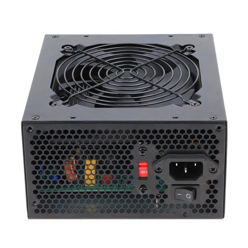 ESGAMING 650W PSU - Non-Modular ATX Power Supply with Auto-Thermally