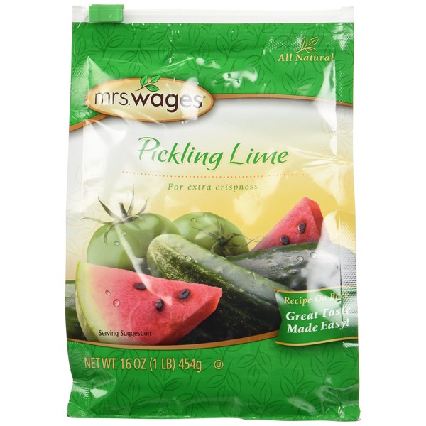 Mrs Wages Pickling Lime 16 Oz (Pack of 3)