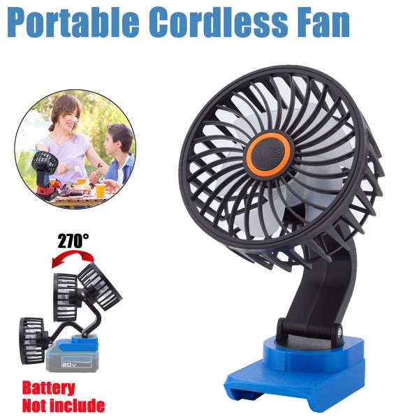 Unbranded NEW For Hercules 18V 20V Battery Series Portable Fan