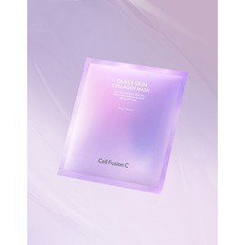 Cell Fusion C [셀퓨전씨] 글래스 스킨 콜라겐 마스크 5매입 Cell Fusion C Glass Skin Collagen Mask 5 Sheets