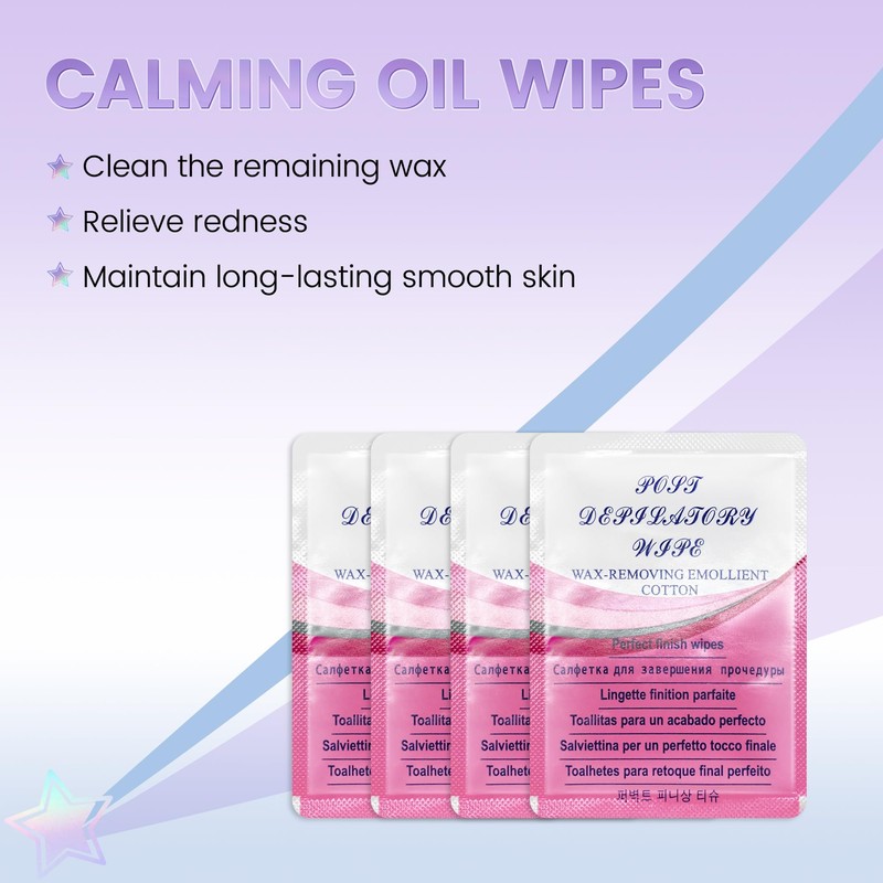 LaWink Wax Strips, Cold Wax Depilation Strips, Upper Lips, Wax