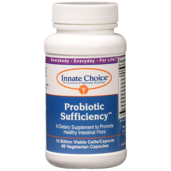 Innate Choice Probiotic Sufficiency,  60 vegetarian capsules