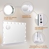 FENCHILIN Vanity Mirror with Lights, Hollywood Lighted Makeup Mirror with