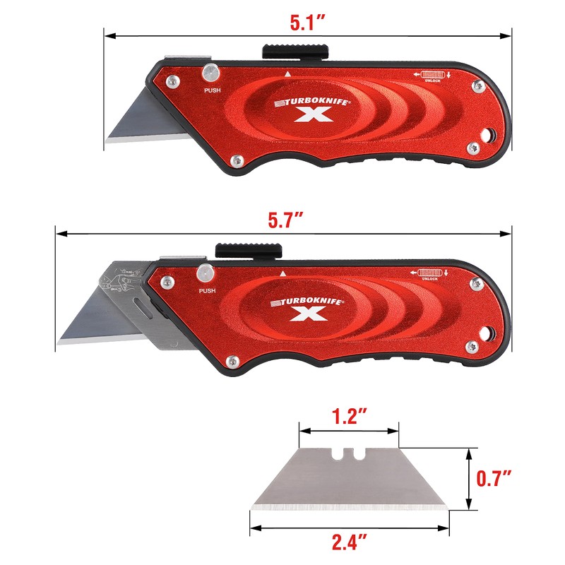 Olympia Tools 33-132 Turboknife by Red