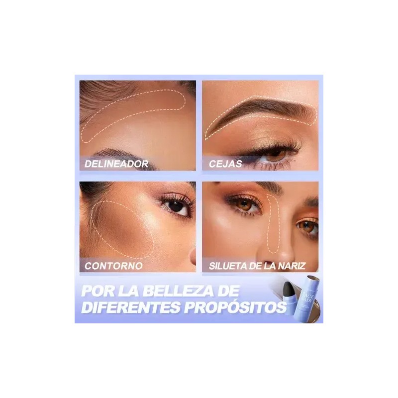 Sace Lady Gel Para Cejas En Sello Kit Resistente Al