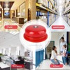 Moncer Fire Alarm Bell, CB-6B 95dB Aluminum Round Alarm Bell