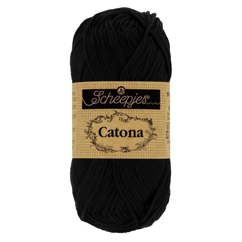 Scheepjes Catona - Hilo de ganchillo de algodón mercerizado 100