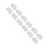 12pcs Arcade Button Cover Replace Mechanical Push Button Cover for