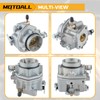 MOTOALL 146-0496 Carburetor with Fuel Pump oil filter Kit for