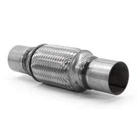 RP Remarkable Power, RK7535-2" x 6" Heavy Duty Stainless Steel Exhaust Flex Pipe 10" OL