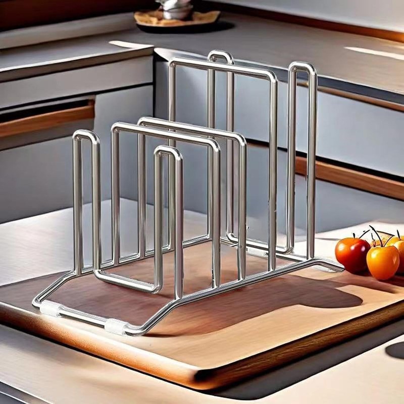 Chopping Board Holder, Baking Tray Holder Slots Chopping Board Stand
