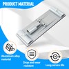 No-Flip Drywall Sander Head with Quick Release Clips and Universal